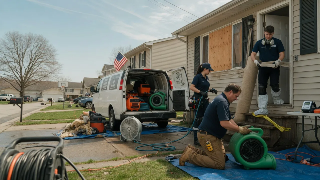 Water Damage Restoration in Braithwaite, LA near me